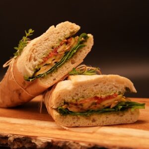 Bkt Sandwich, vegan at The Plantisserie, Miami