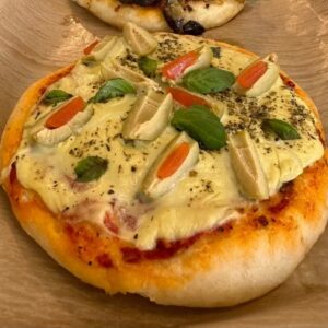 Pizzetta: Margherita, vegan at The Plantisserie, Miami
