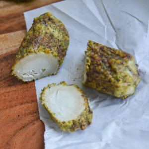 Rebel cheese- Honee Pistachio Chèvre, at The Plantisserie, Miami