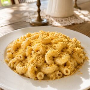 Mac & Cheese, vegan at The Plantisserie, Miami