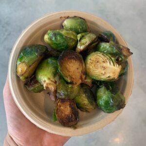 Brussels Sprouts, vegan at The Plantisserie, Miami