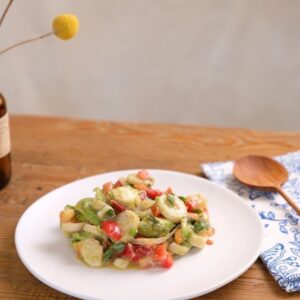 Vegan Ceviche Salad, vegan at The Plantisserie, Miami