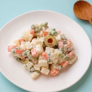 Russian Salad, vegan at The Plantisserie, Miami